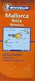 Mallorca, Ibiza, Menorca: Regionalkarte (Michelin Regionalkarte) - 