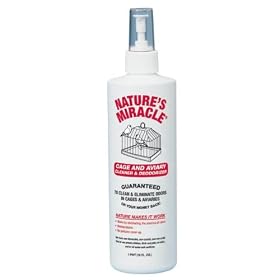 Nature's Miracle Cage and Aviary Cleaner and Deodorizer - 16 oz by Nature's Miracle