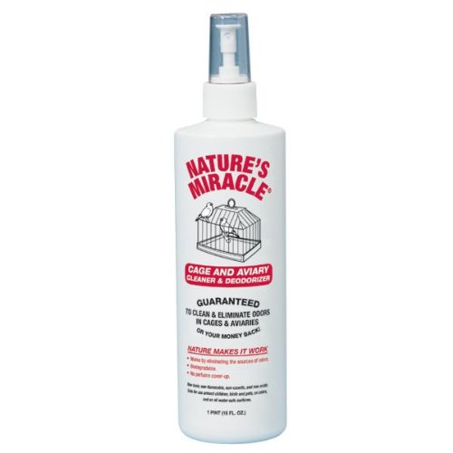 Nature’s Miracle Cage & Aviary Cleaner & Deodorizer – 16 oz