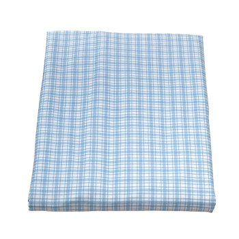 Amy Coe™ Sorbet Splash Blue Plaid Crib Sheet