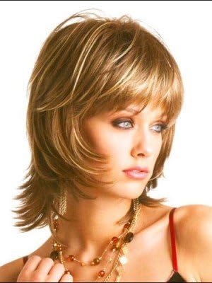 Magic Wig World Long Elegant Burgundy Red\Reddish Brown Natural Straight Synthetic Wig Hairstyle