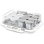SEB YG651121 Yaourti�re Delices Blanc Aluminium de SEB