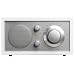 Tivoli Audio Model One AM/FM Table Radio, White/Silver