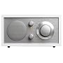 Tivoli Audio Model One AM/FM Table Radio, White/Silver