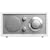 Tivoli Audio Model One AM/FM Table Radio, White/Silver