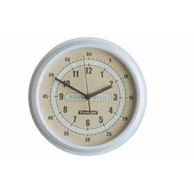 Typhoon Vintage Blue Wall Mounted Clock