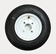 Kenda Trailer Tire/Wheel Assembly - 2-Ply Rated - Load Range B - 4.80-8 - 4 Hole Rim 30000