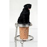 Black Lab Cork Bottle Buddy Wine Stopper