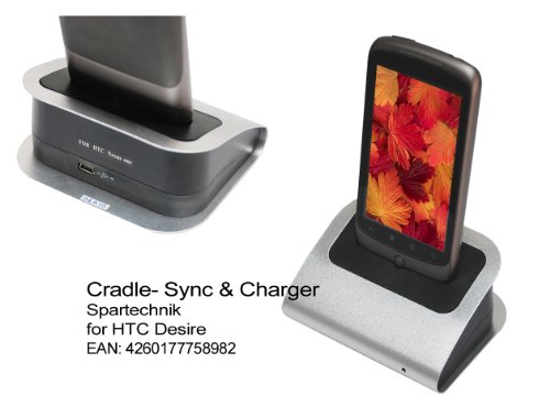 Thumbnail von Dockingstation HTC Desire. Cradle - Tischladestaion für HTC Desire Smartphone. Synchronisation -