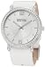Kenneth Cole REACTION Women's RK6007 HOLIDAY-Box Set Analog Stones Bezel White Strap Watch