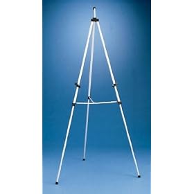 ALUMINUM DISPLAY and PAINT EASEL by Alvin