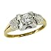 14K Antique Diamond Engagement Ring, circa 1930s