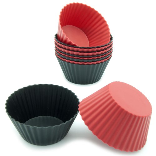 Freshware 12-Pack Silicone Reusable Baking Cup/Muffin Case  Picture