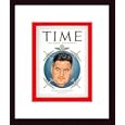 Lieutenant General Curtis LeMay / TIME Cover: September 04, 1950, Framed Art Print by TIME Magazine