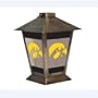 Iowa Hawkeyes NCAA Glass & Metal Candle Lantern (11")