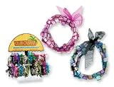 Club Cabana 3pc Pearlized Square Bead Shell Bracelets