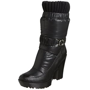 Report Women's Alanna Nylon Wedge Bootie