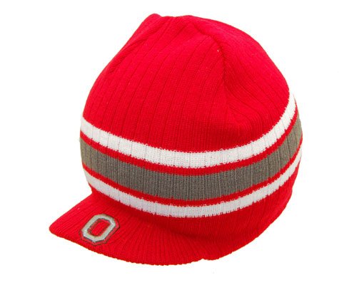 Ohio State Buckeyes Team Color Primo Knit Beanie Red