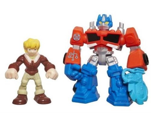 Transformers Rescue Bot - Energize Optimus Prime and Cody Burns-image