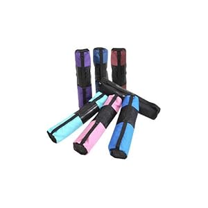 YogaAccessories (TM) Large Nylon Zippered Yoga Mat Bag