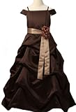 New Regal Puff Flower Girl Dress (5 Assorted Colors) Sz 4 to 16 Girls