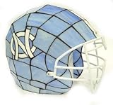 North Carolina Tar Heels Glass Helmet Lamp