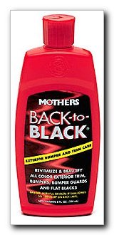Mothers Back-To-Black Trim Treatment, 8 Ounces