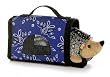 Hedgehog Fancy Pal Plush Toy with Pet Carrier 8"