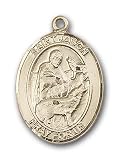 14kt Gold St. Jason Medal