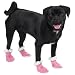 X-SMALL - Casual Canine Cozy Dog Boots - PINK