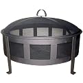 Round Mesh Fire Tub with Screen