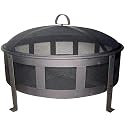 CobraCo FB6540 Round Bravo Fire Pit with Screen and Cover