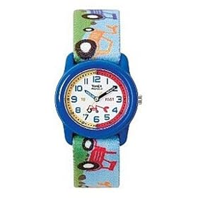 Timex Kids T7B6114E Analogue Time Teacher Blue Tractor Watch
