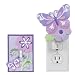 TIDDLIWINKS BUTTERFLY MEDALLION NIGHT LIGHT/SWITCH PLATE COMBO