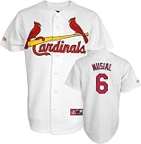 St Louis Cardinals Stan Musial Replica Throwback Jersey - X-Large