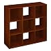 ClosetMaid 893600 9-Cube Laminate Organizer, Cherry
