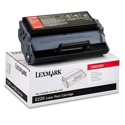 Lexmark 12S0300 Toner Cartridge for E220 Laser Printer (Black)