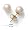 14k Yellow Gold Freshwater Cultured Pearl 6.0-6.5mm Earrings