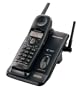 Panasonic KX-TC1484B 900 MHz Analog Cordless Phone with Caller ID (Black)