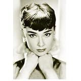 Audrey Hepburn Poster - Sepia (24x36)