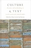Culture & Text: Discourse and Methodology in Social Research and Cultural Studies