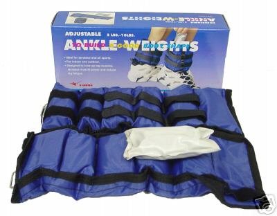 Ankle Wrist Weights- 6 lb / pair Adjustable