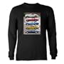 Corvette Generations Long Sleeve Dark T-Shirt