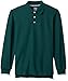 French Toast boys Long Sleeve Pique (Standard & Husky) Polo Shirt, Hunter Green, 6 7 US