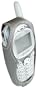 Technocel Open Face Case for Kyocera's Rave, Blade and Phantom series - silver with compact swivel clip