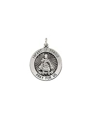 25.00 mm Infant of Prague Medal in 14K Yellow Gold