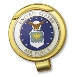U.S. Air Force Hat Clip with Ball Marker