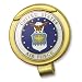 U.S. Air Force Hat Clip with Ball Marker