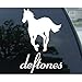 DEFTONES WHITE PONY - Car, Truck, Notebook, Vinyl Decal Sticker #1089 | Vinyl Color: White
