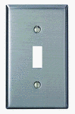 Leviton 84001 Stainless Steel Wall Plate